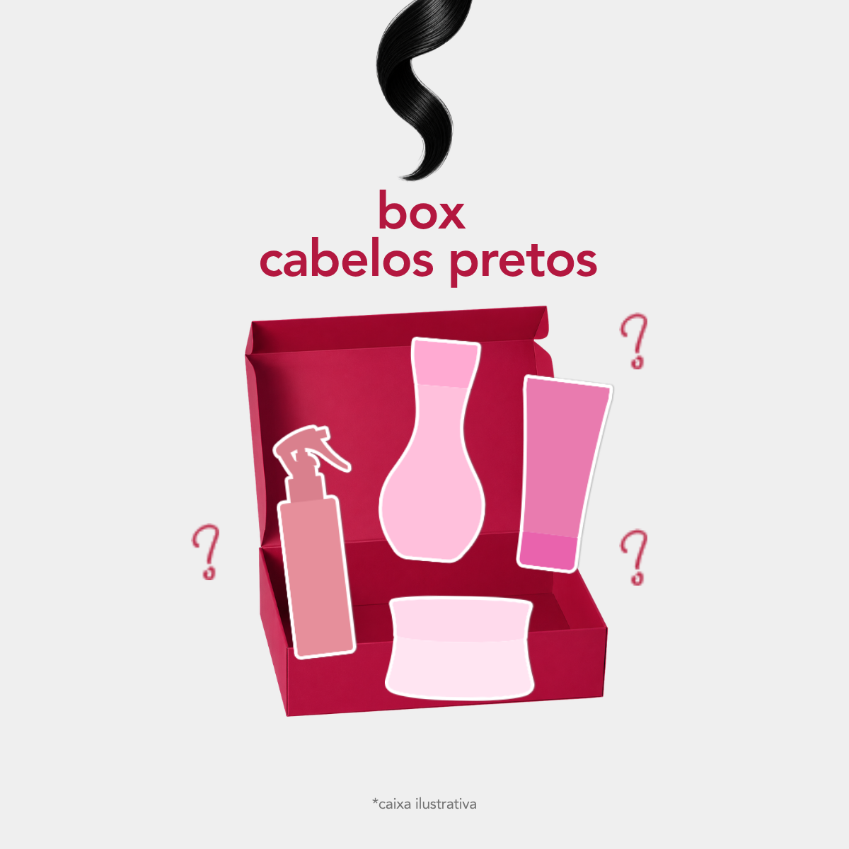 Box Realce Preto